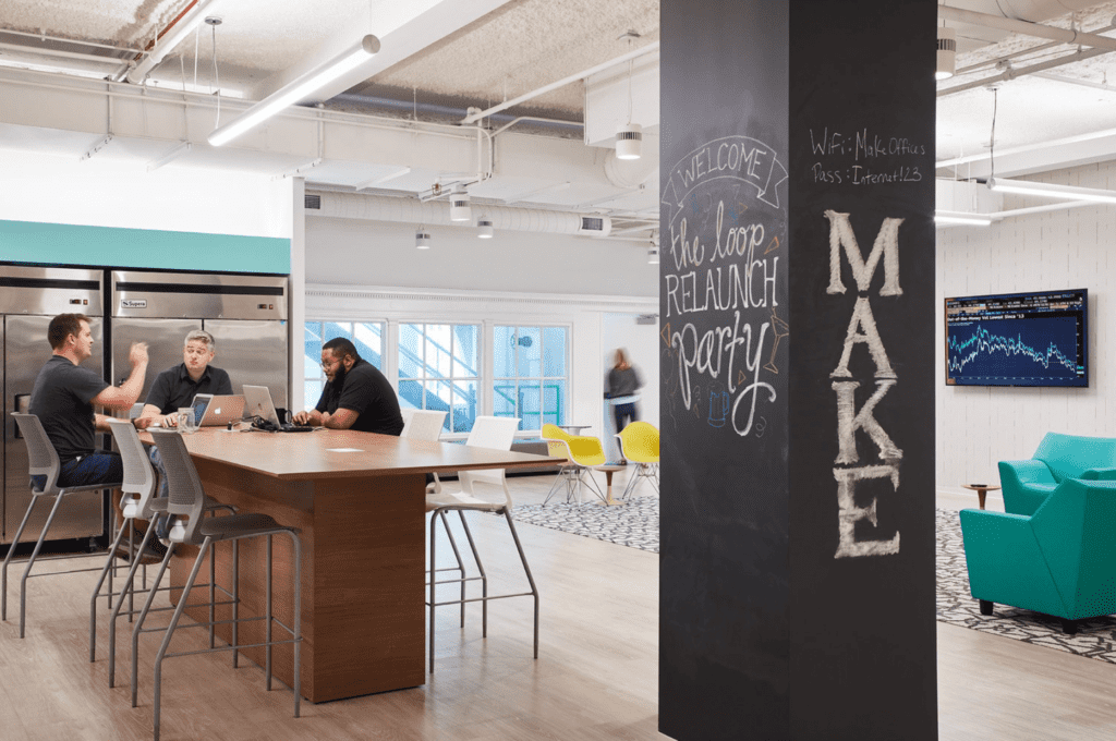 make offices coworking space in chicago