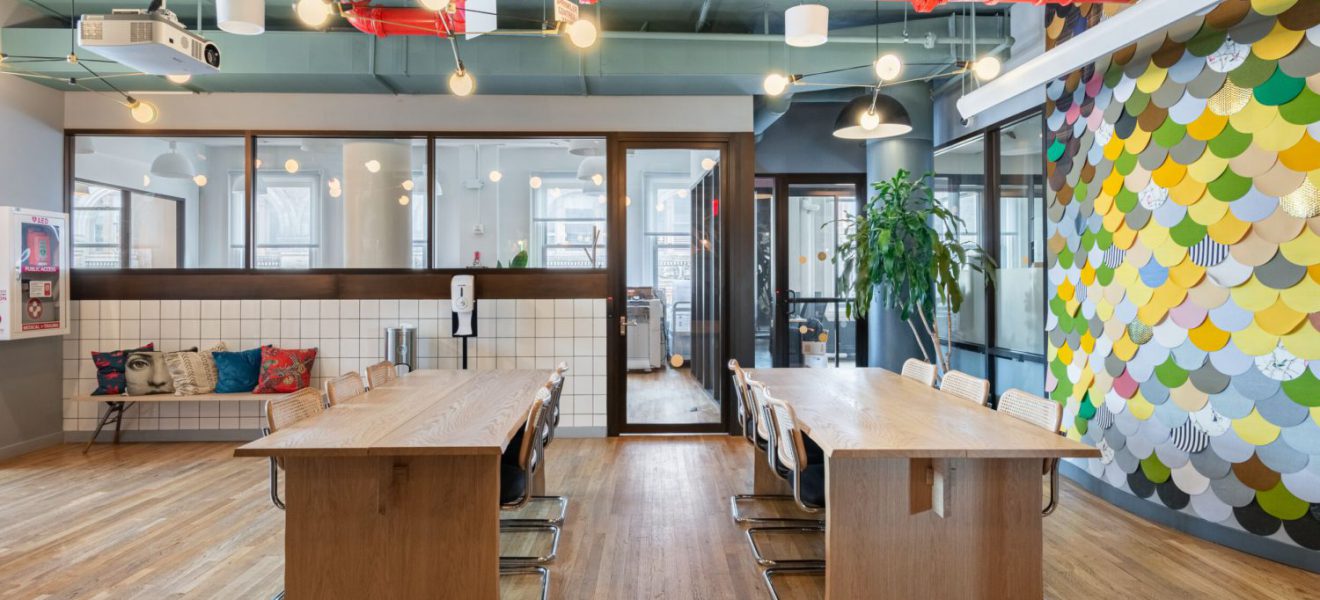WeWork at 195 Montague St.